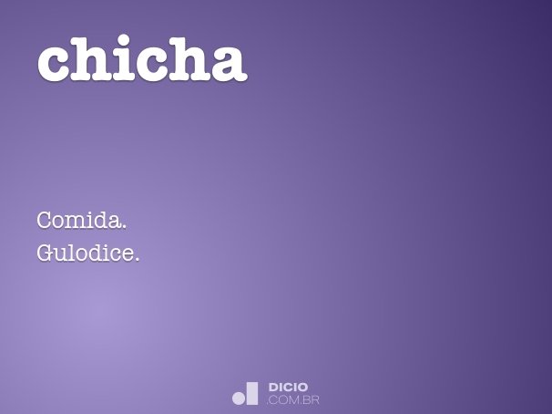 chicha