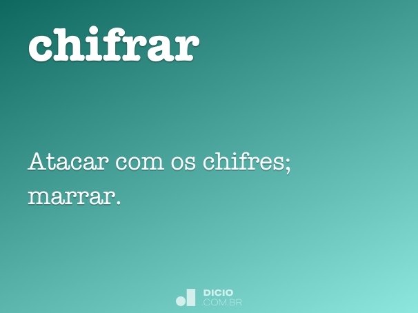 chifrar