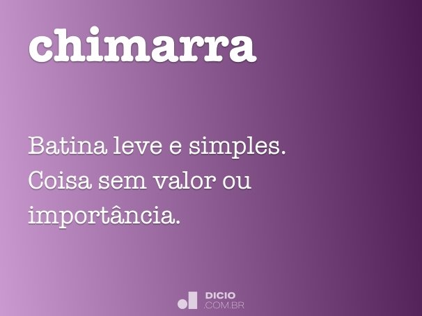 chimarra