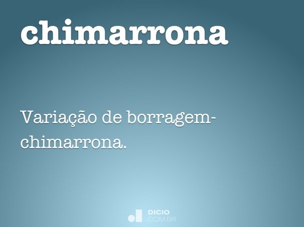 chimarrona