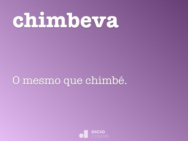chimbeva