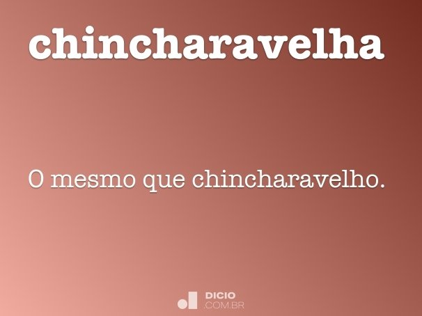 chincharavelha