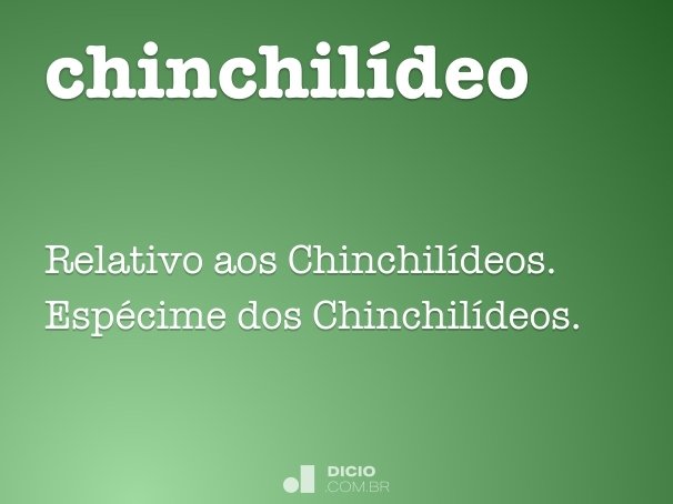 chinchilídeo