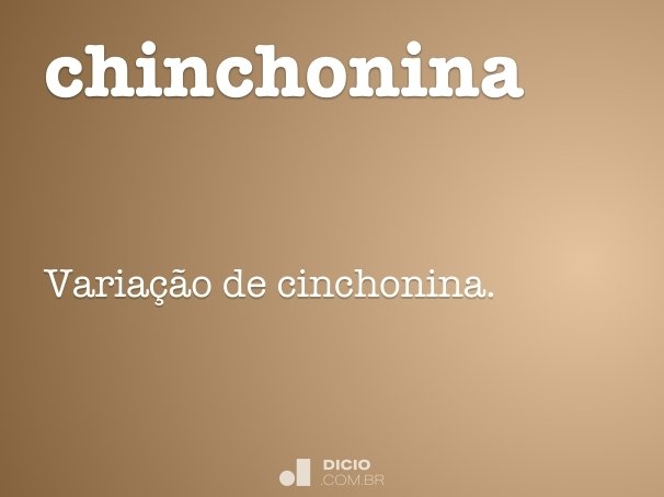 chinchonina