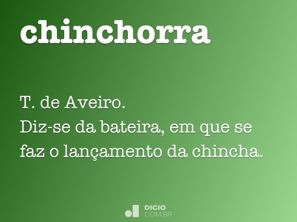 chinchorra