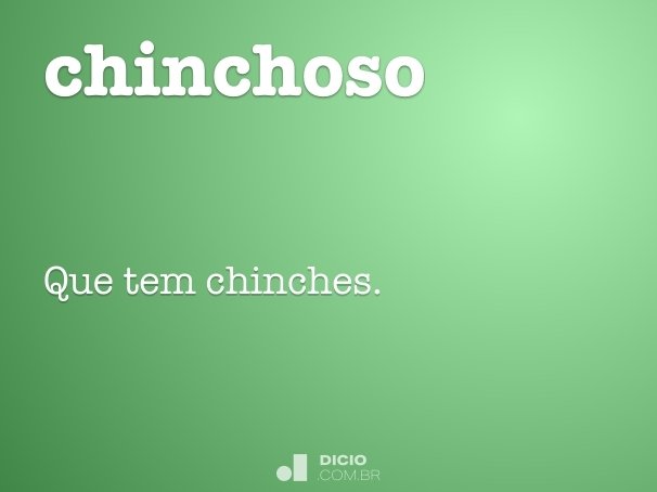 chinchoso