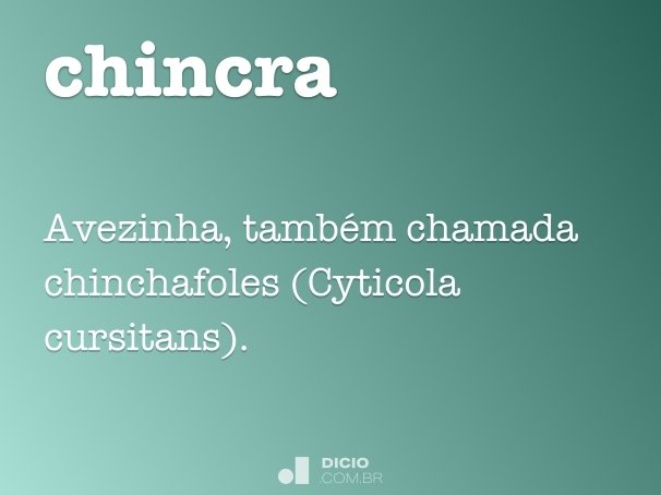 chincra