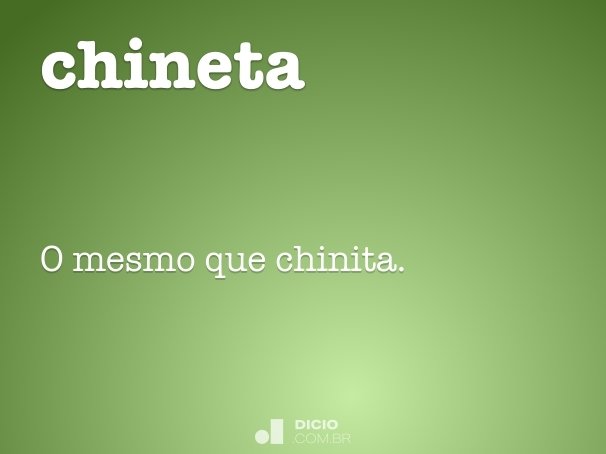 chineta
