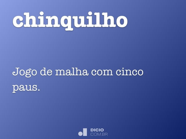 chinquilho