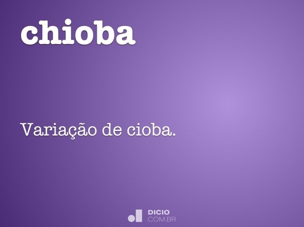 chioba