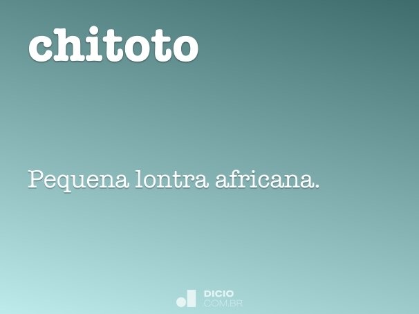 chitoto