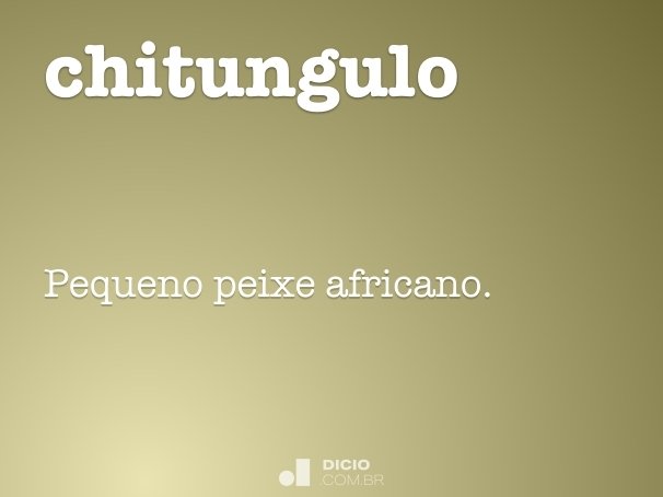 chitungulo