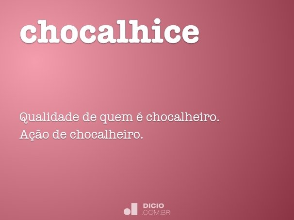 chocalhice