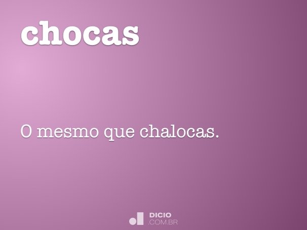 chocas