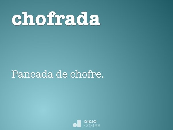 chofrada