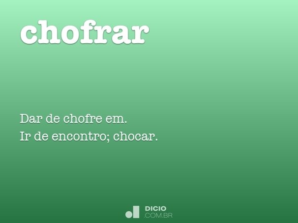 chofrar