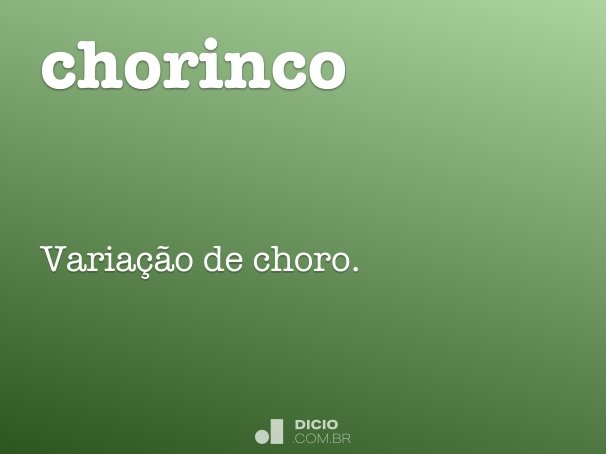 chorinco