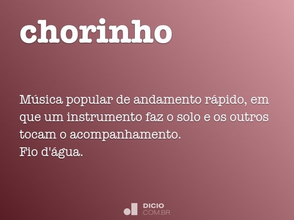 chorinho