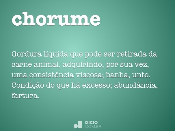 chorume