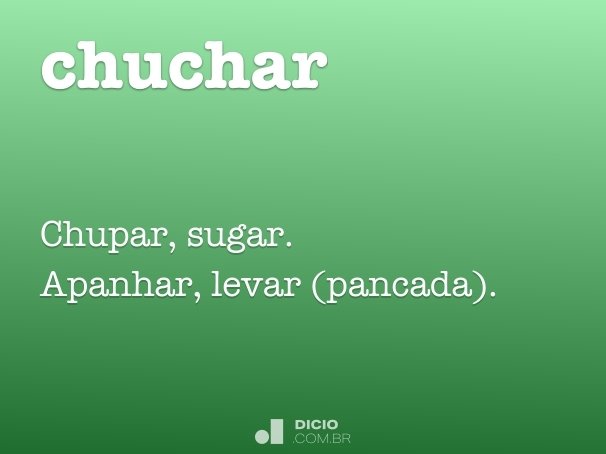 chuchar