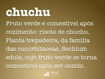 Chuchar - Dicio, Dicionário Online de Português