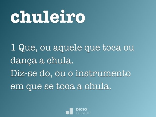 chuleiro