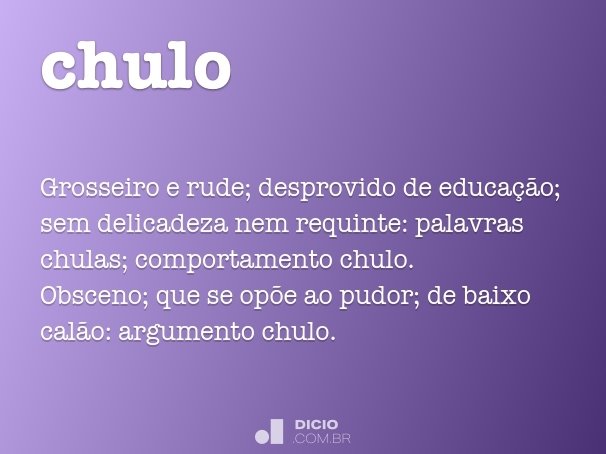 chulo
