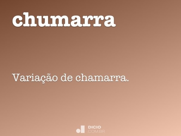 chumarra