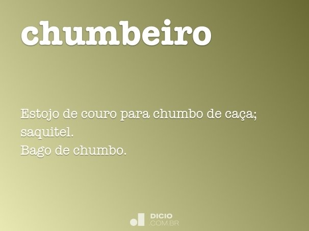 chumbeiro