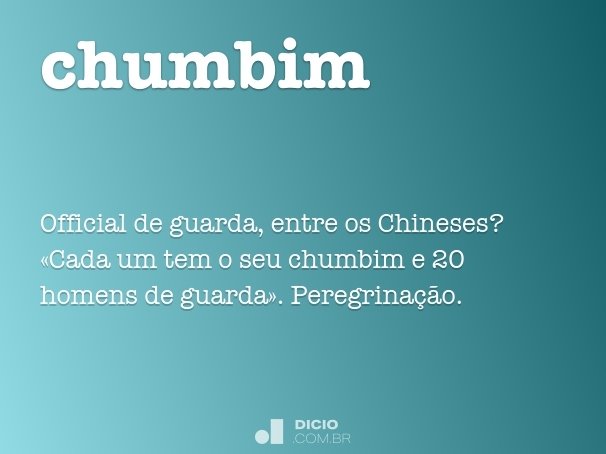 chumbim