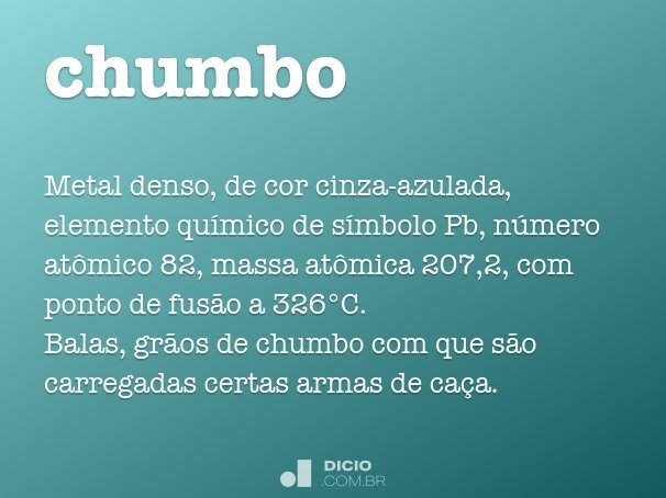chumbo