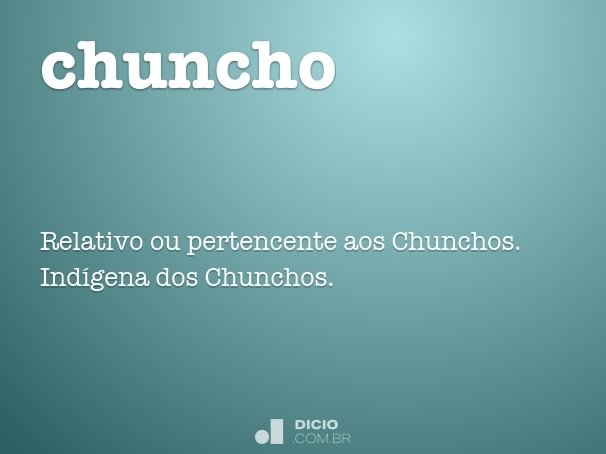 chuncho