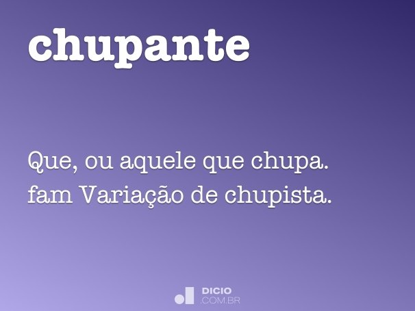 chupante