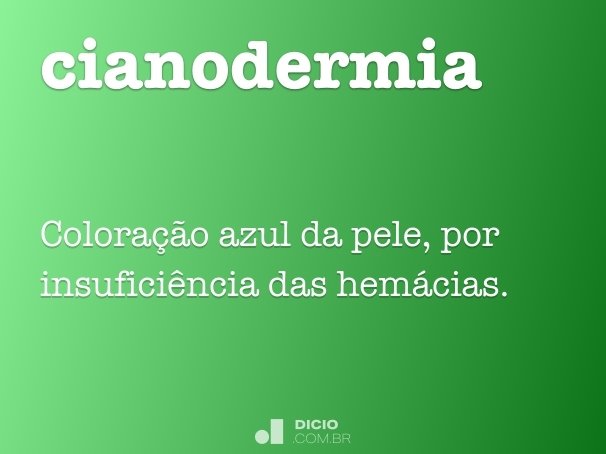 cianodermia