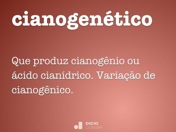 cianogenético