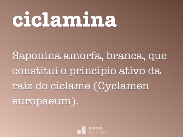 ciclamina