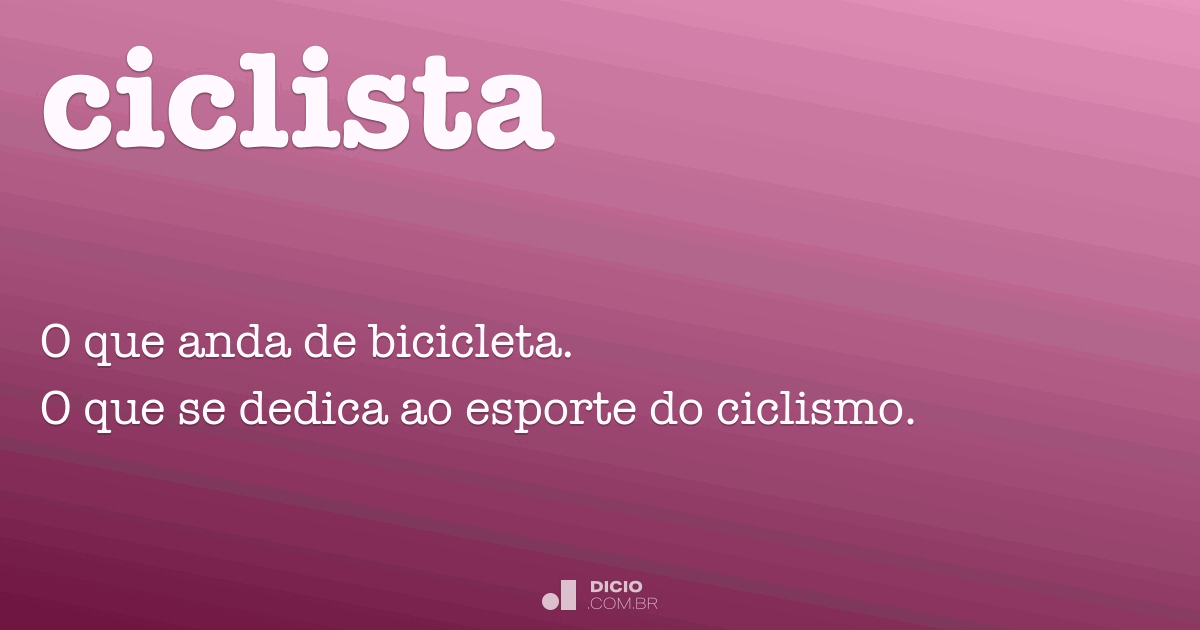 Vocabulário da bike Dicionário do ciclista Brutuguês