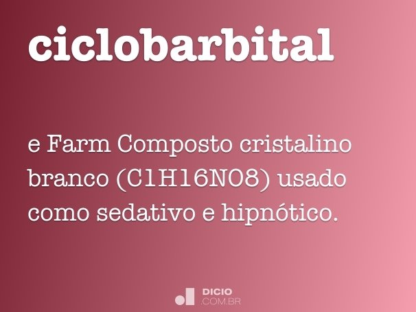 ciclobarbital