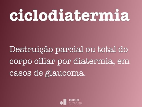 ciclodiatermia