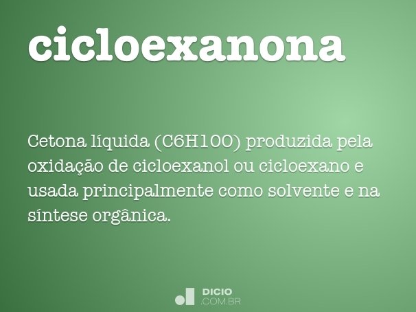 cicloexanona