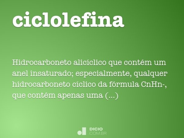 ciclolefina