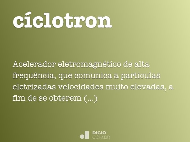 cíclotron