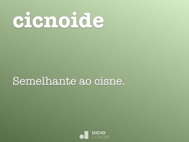 cicnoide