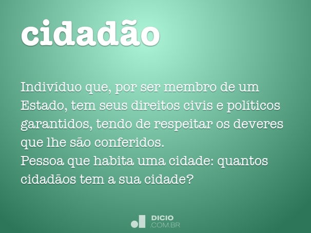 cidadão