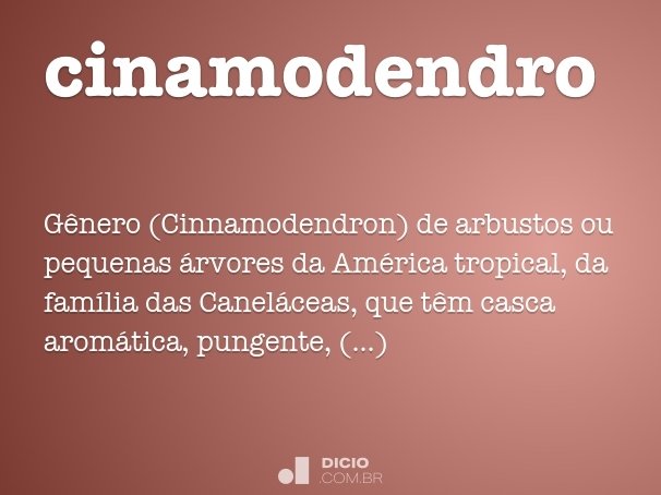 cinamodendro