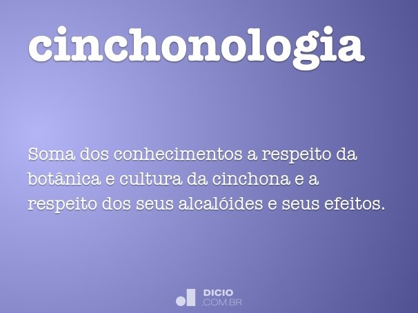 cinchonologia