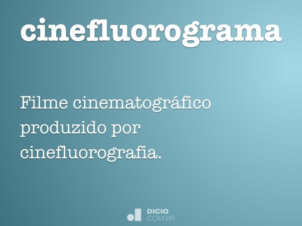 cinefluorograma