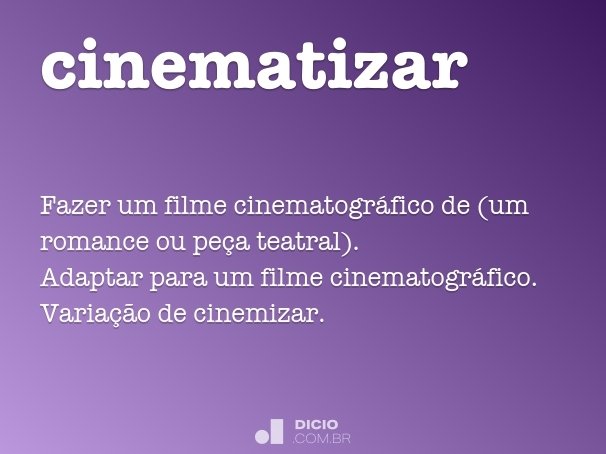 cinematizar