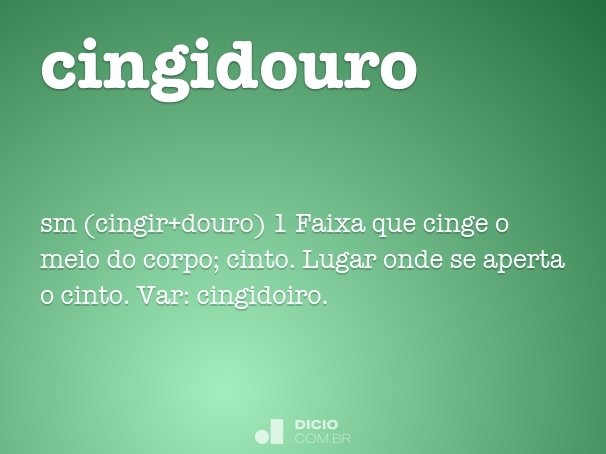 cingidouro