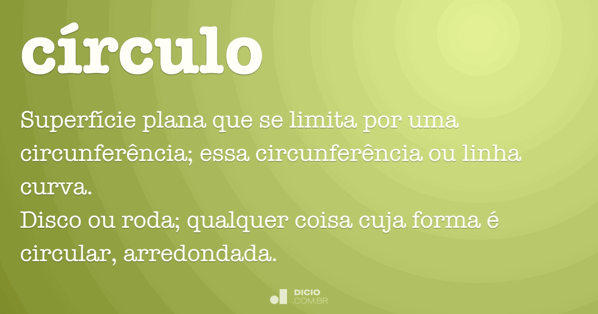 Círculo